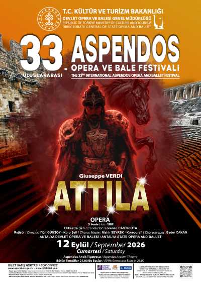 33. Uluslararası Aspendos Opera ve Bale Festivali